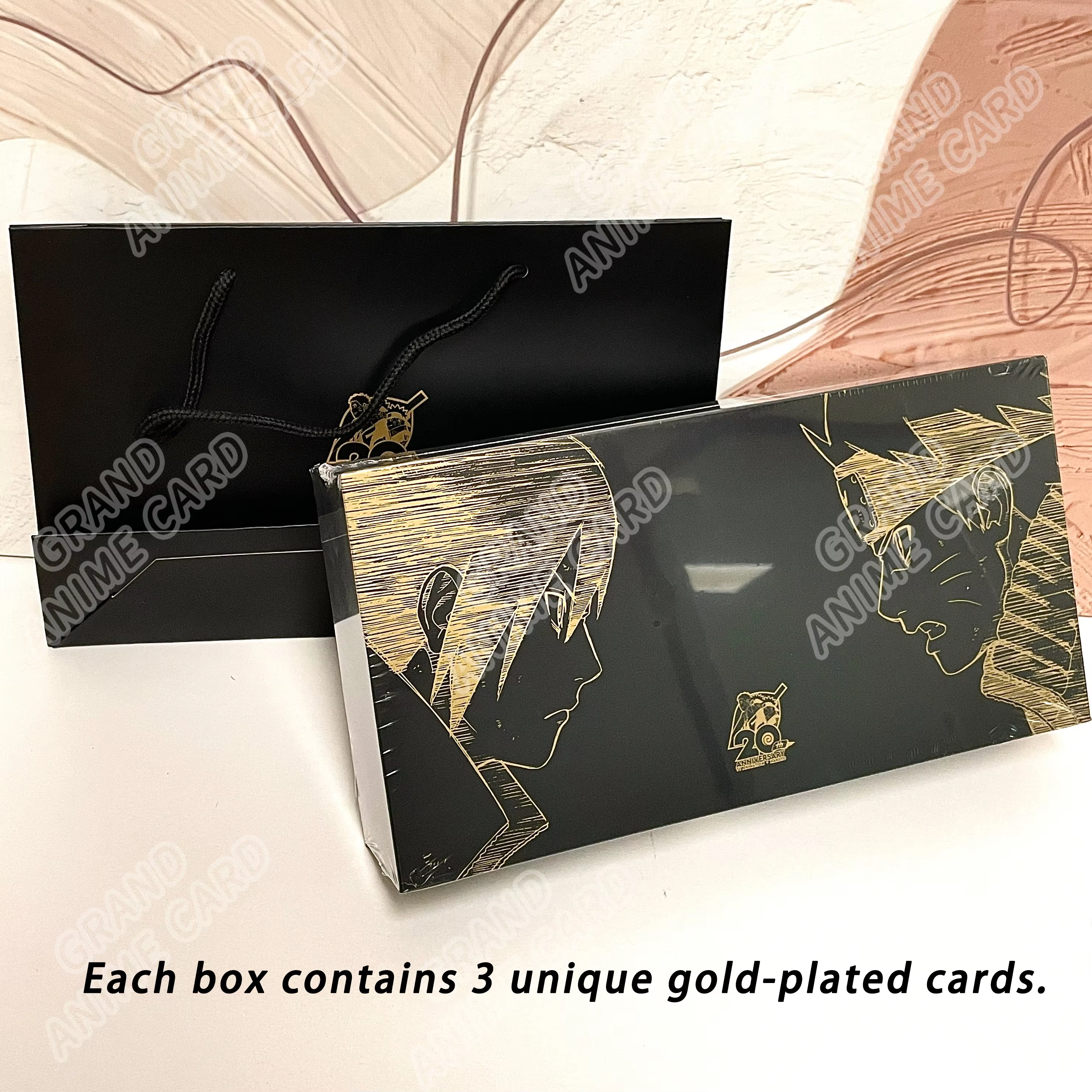 Cardfun Naruto 20th anniversary metal card gift box – GRAND ANIME CARD