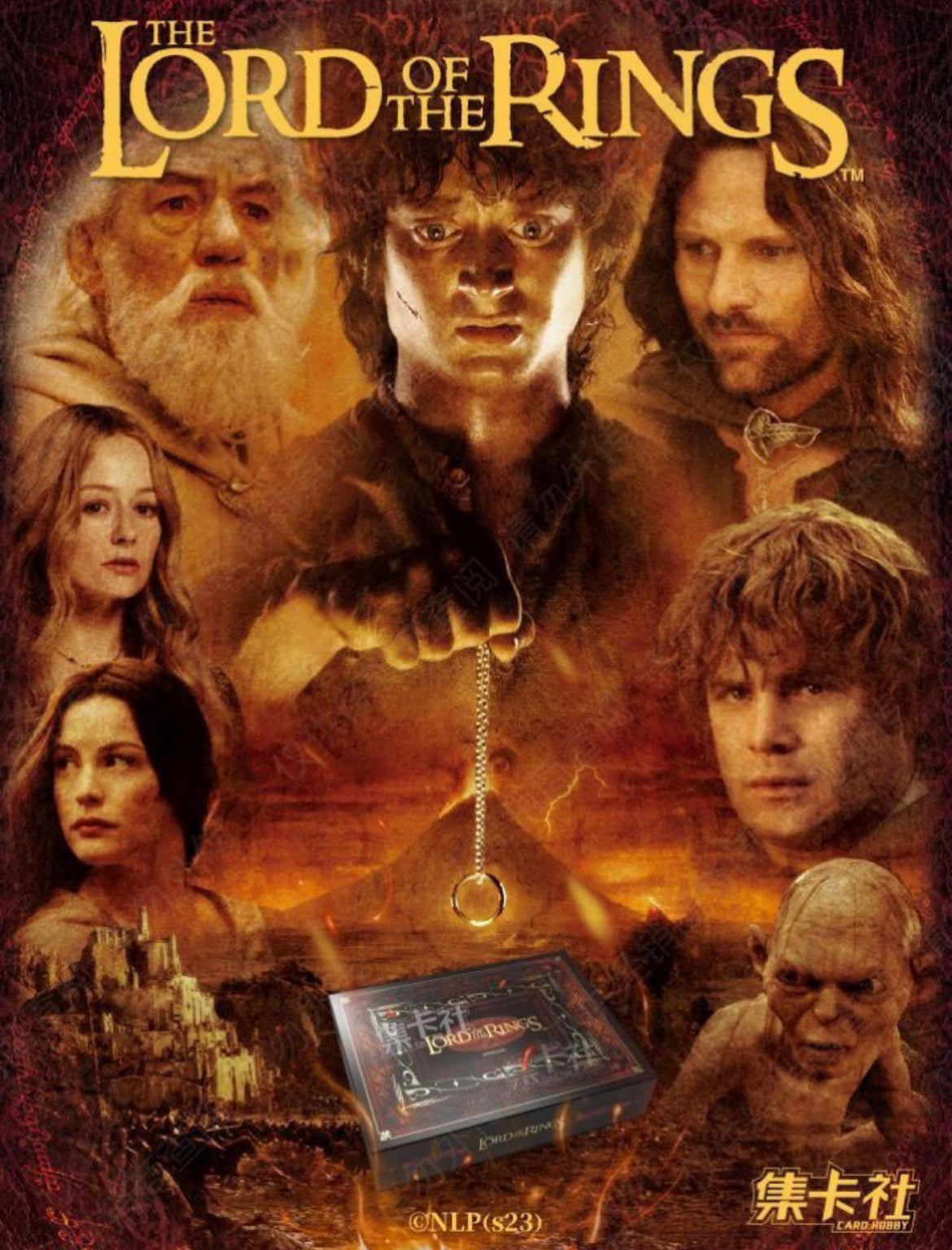 Booster-Cardfun The Lord of the Rings Box Collection Card