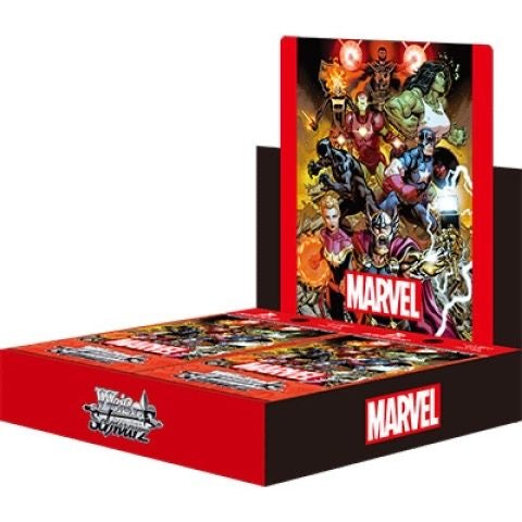 Booster-Weiss Schwarz Marvel Box WS Collection Card GRAND ANIME CARD Booster-Weiss Schwarz Marvel Box WS Collection Card GRAND ANIME CARD