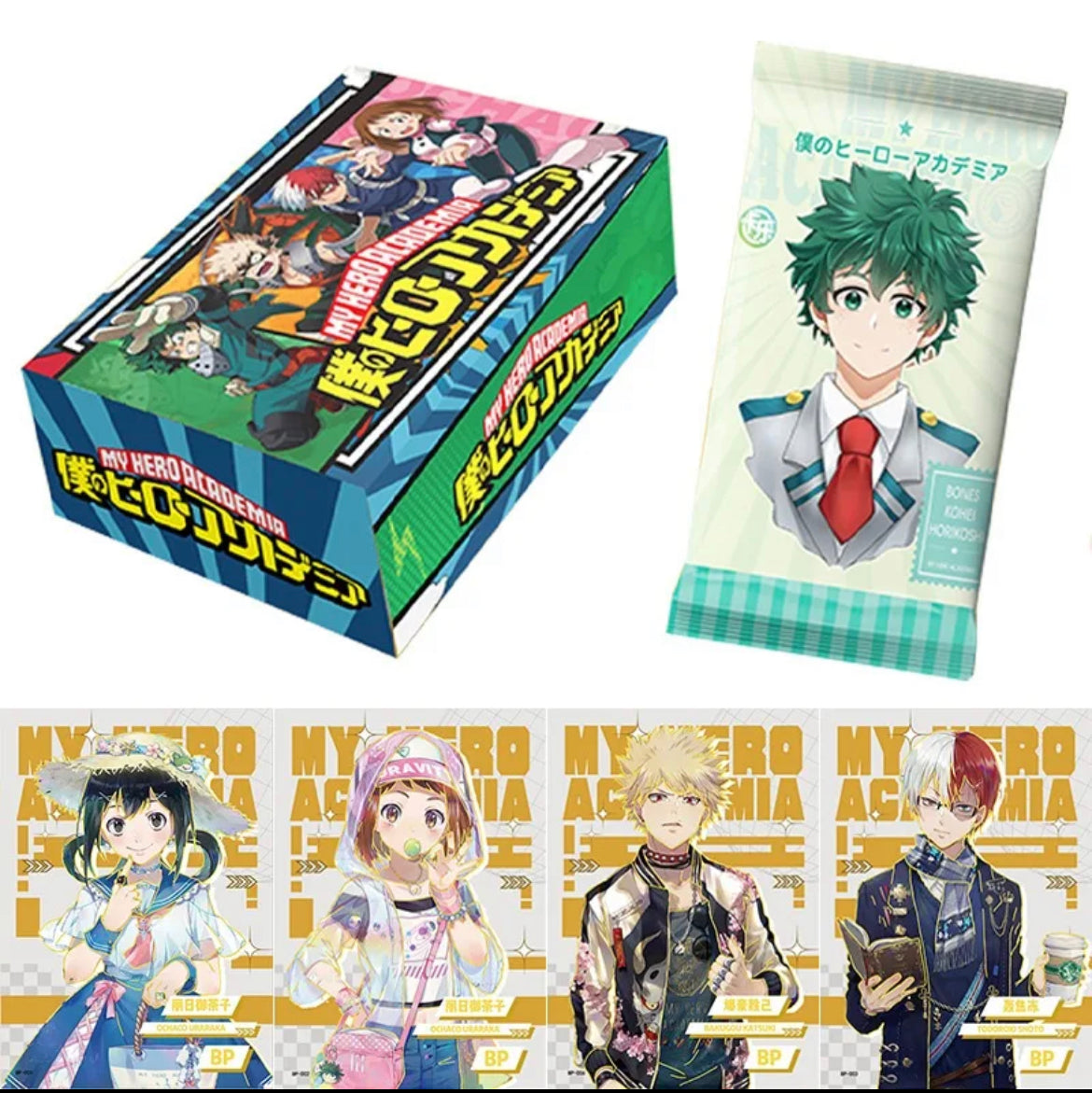 Booster-Cardjoy My Hero Academia Box Collection Card GRAND ANIME CARD Booster-Cardjoy My Hero Academia Box Collection Card GRAND ANIME CARD