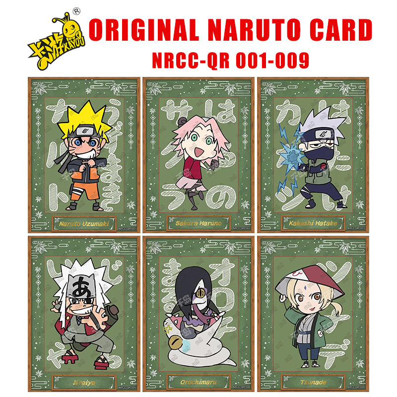 NRCC QR-Kayou Naruto Card ALL NRCC QR 001-009 Collection Card