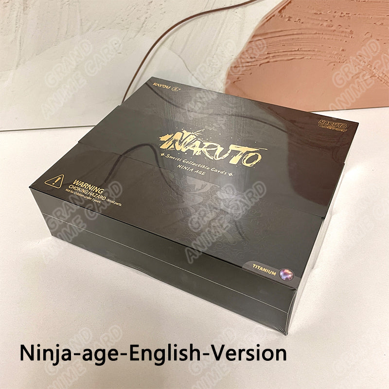 Display-Kayou Naruto Card English Version Original Box Serial