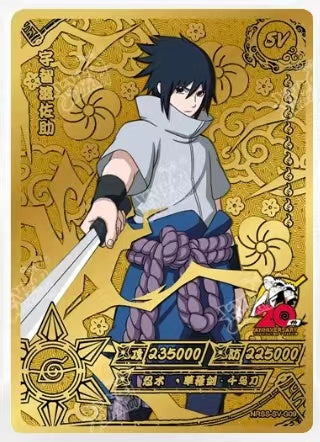 SV Gold - Kayou Naruto Card Gold SV Set