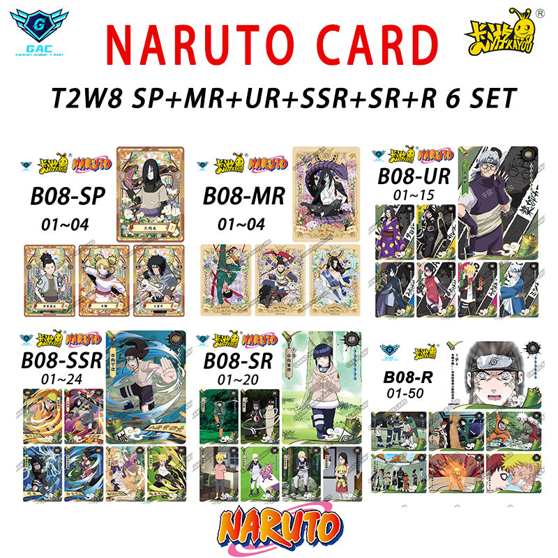 Set - Kayou Naruto Card Full Series BP/NR/CR/MR/GP/SP/OR/UR/SSR/TGR/TR...All Set