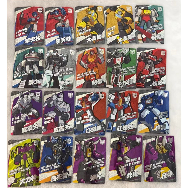 rare transformers cards Single-Kayou Transformers Card Leader Edition Collection Card Rare BP PR SR Card