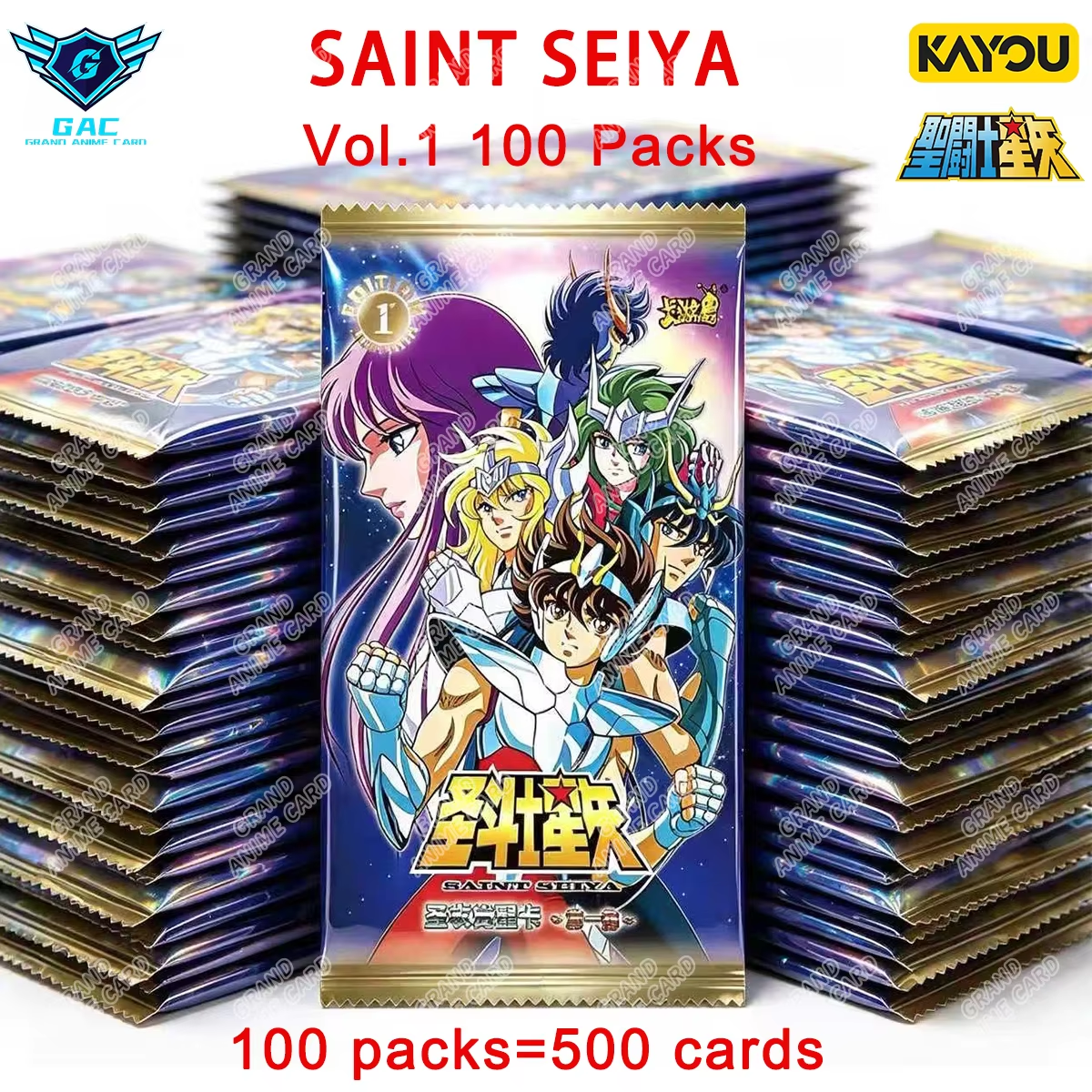 Kayou Saint Seiya Display Booster Box W1T4 W2T4 W3T4