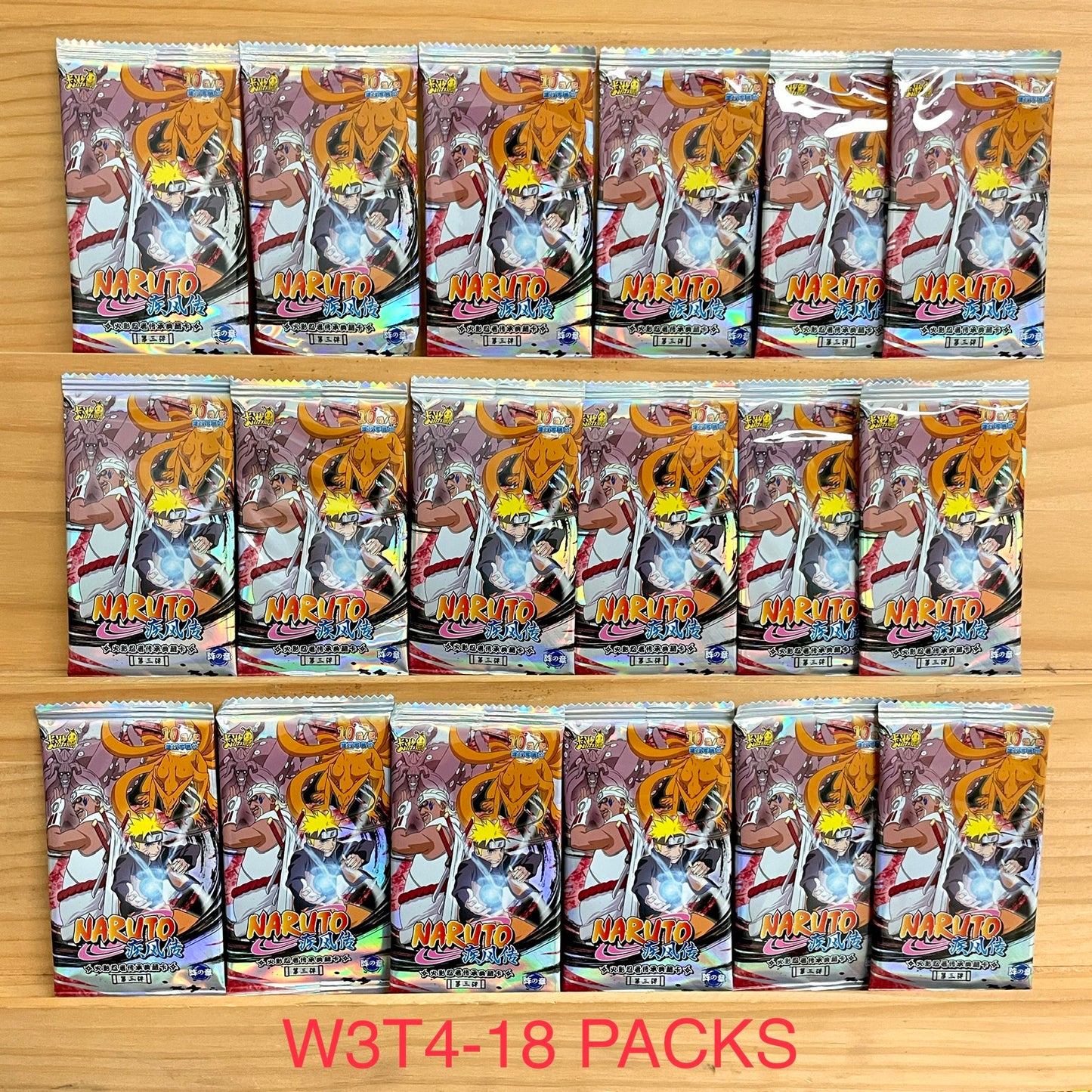 Booster Pack-Kayou Naruto Card Original Box Serial