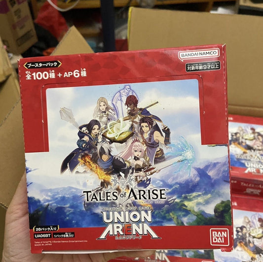 Booster-Bandai Tales of Arise Box Union Arena Collection Card