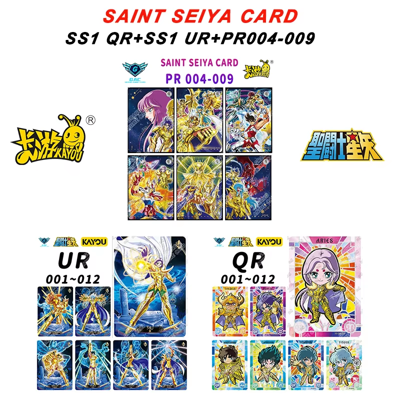 Set - Saint Seiya BP/UR/PR/AR/SSR/SR/R/MR/UTR/ Card  Full Set