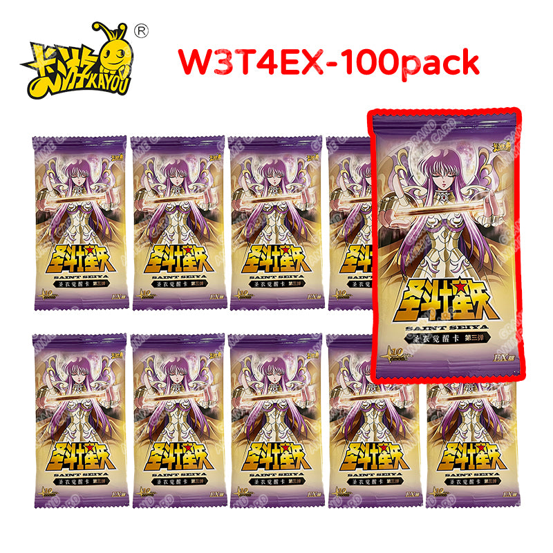 Kayou Saint Seiya Display Booster Box W1T4 W2T4 W3T4