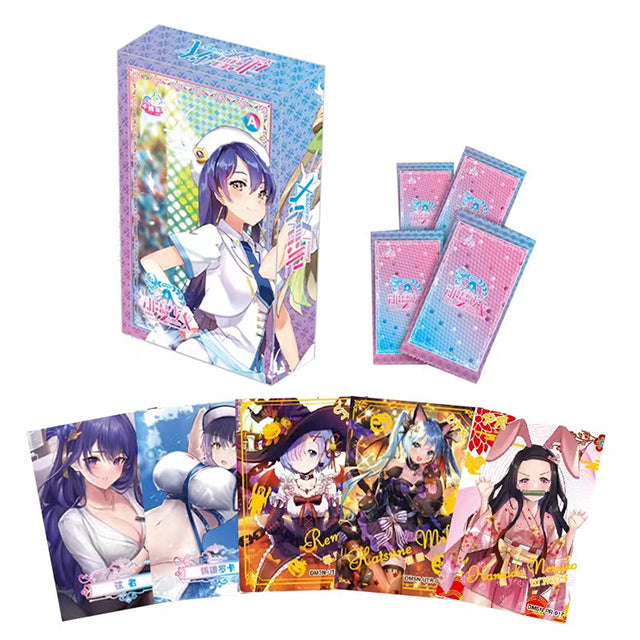 Amazon.com: 180 Pcs Goddess Story TCG Collection Cards Booster Box Playing Cards  Anime Girls Trading Cards Birthday Gift (NS-2M06) : Toys & Games