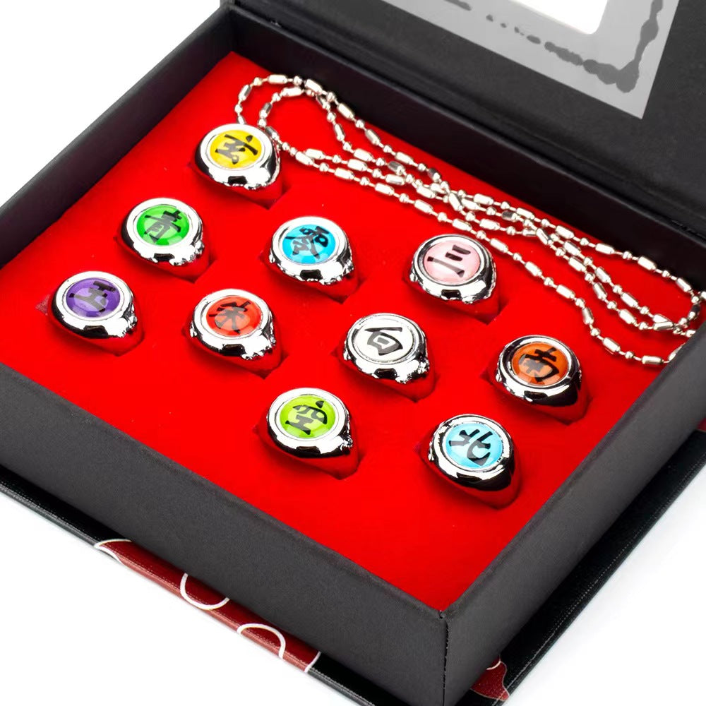 Rings - Naruto / Akatsuki Ring – GRAND ANIME CARD