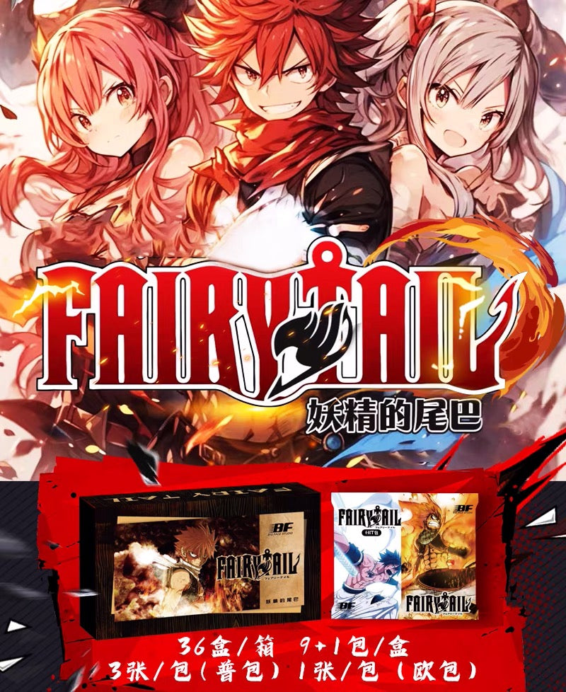 Booster Box-BF Fairy-Tail Original Box GRAND ANIME CARD Booster Box-BF Fairy-Tail Original Box GRAND ANIME CARD
