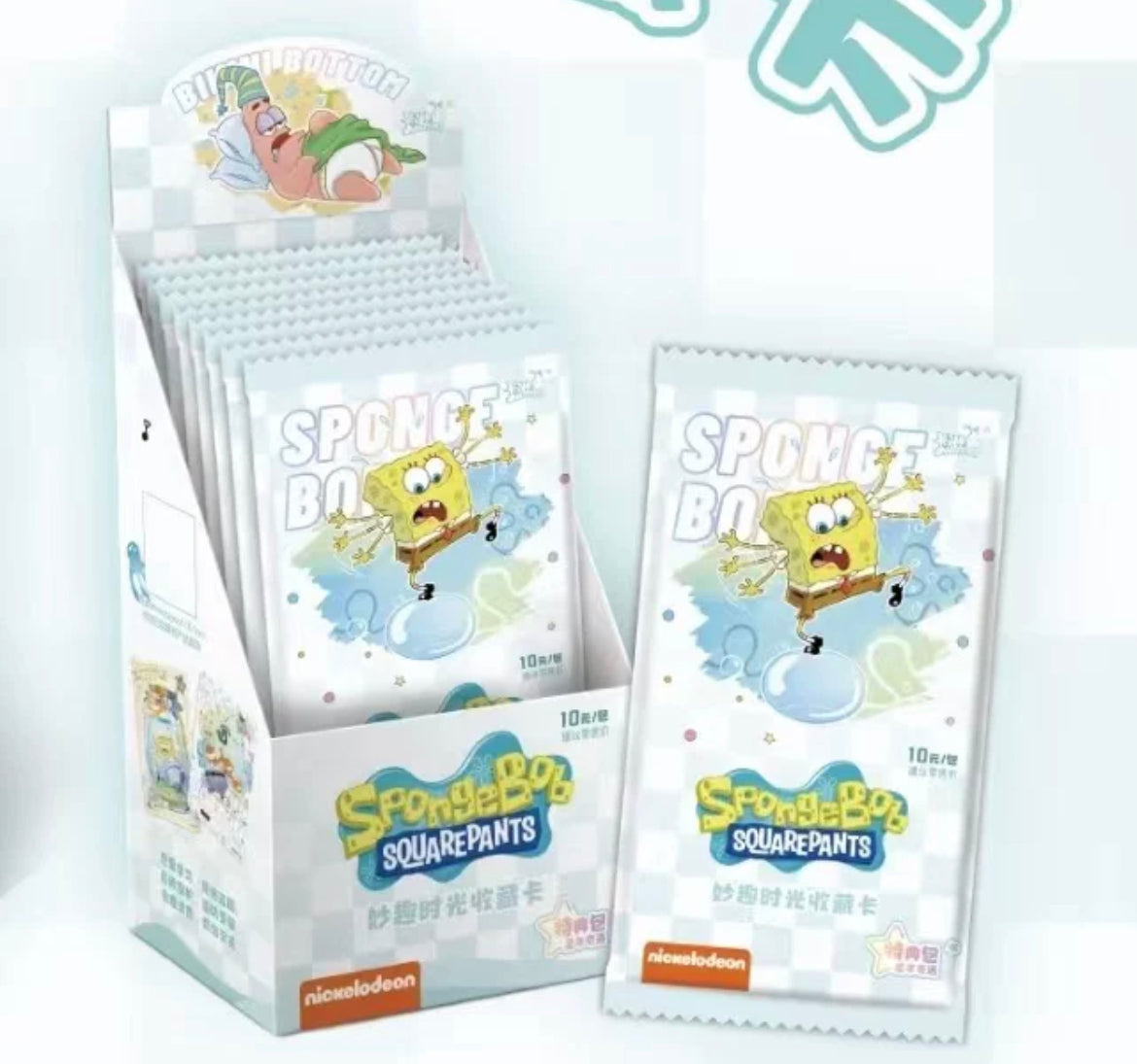 spongebob booster box Booster-Kayou Spongebob SquarePants Box Collection Card
