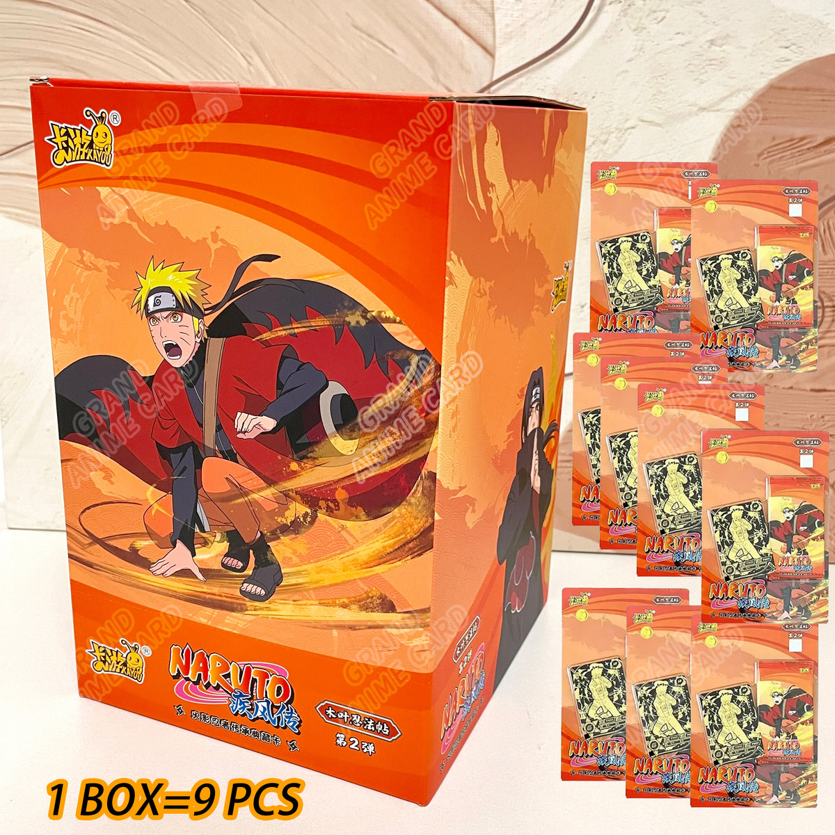 Kayou Naruto Card Blister All Serial