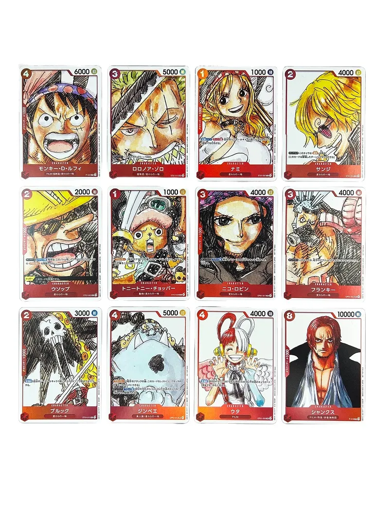 Single-Replica One Piece Card 54Psc Set OP02