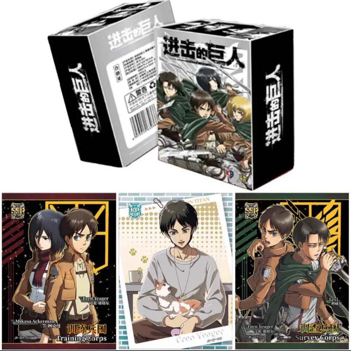 Booster - KaBao Attack On Titan Booster Box GRAND ANIME CARD Booster - KaBao Attack On Titan Booster Box GRAND ANIME CARD