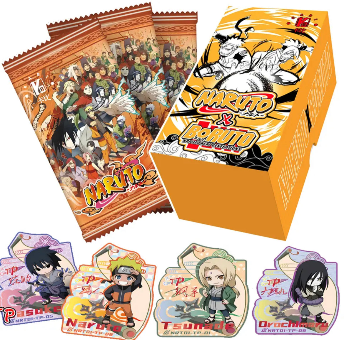Booster-Kabi Naruto Box Collection Card – GRAND ANIME CARD