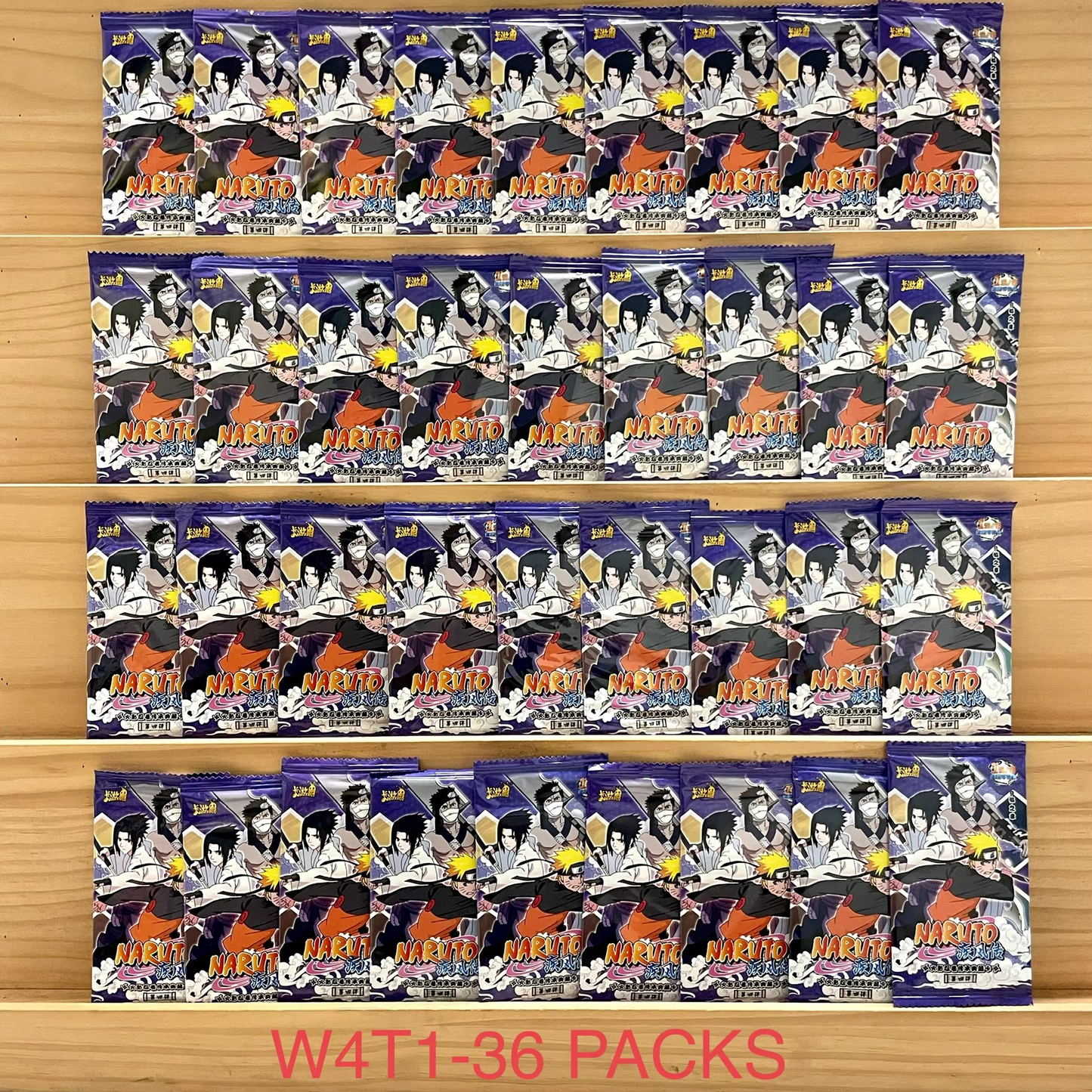 Booster Pack-Kayou Naruto Card Original Box Serial