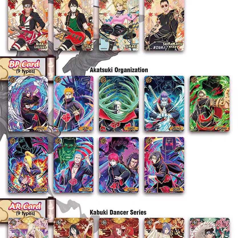 Booster-MAIDONG Naruto Box Collection Card