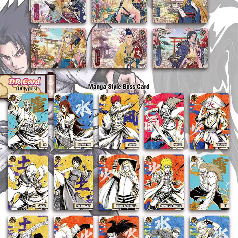 Booster-MAIDONG Naruto Box Collection Card