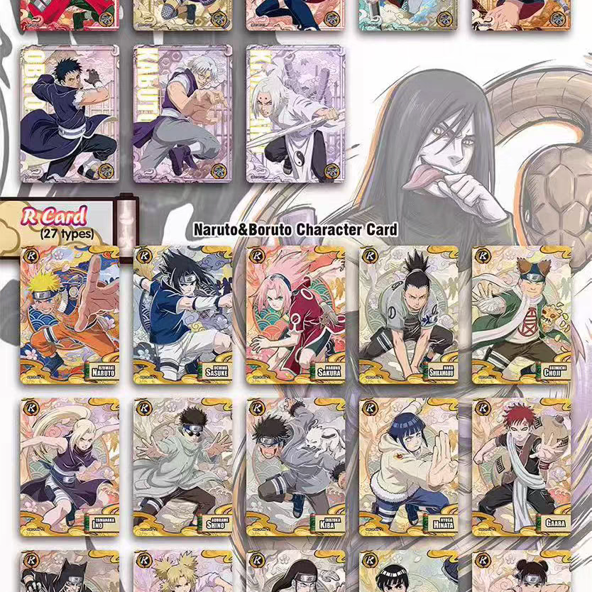 Booster-MAIDONG Naruto Box Collection Card