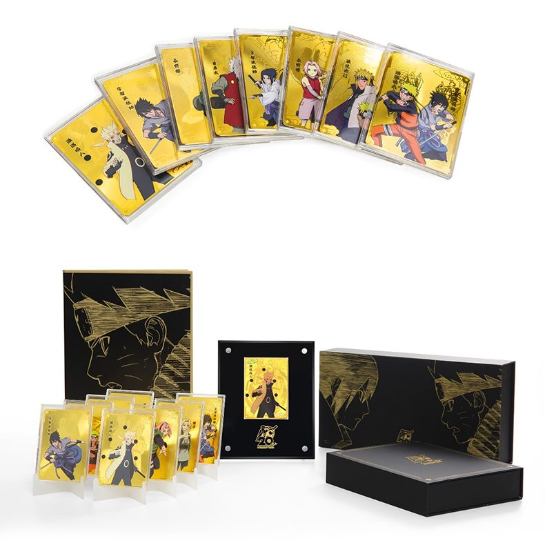Cardfun Naruto 20th anniversary metal card gift box