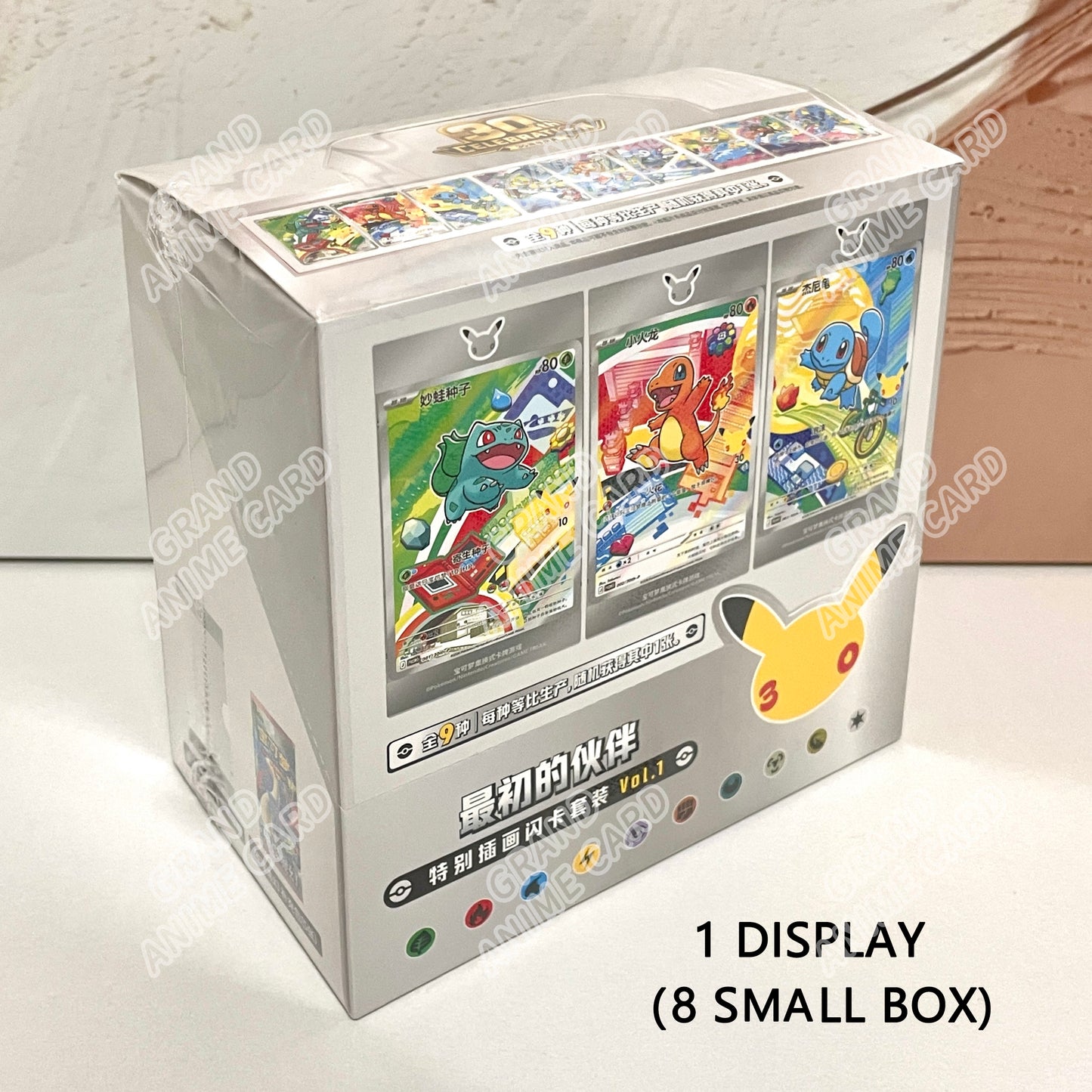 Booster-Pokemon Card Gift Box Booster Box GRAND ANIME CARD Booster-Pokemon Card Gift Box Booster Box GRAND ANIME CARD