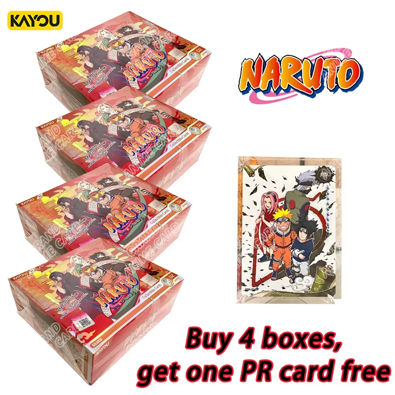 Display-Kayou Naruto Card English Version Original Box Serial