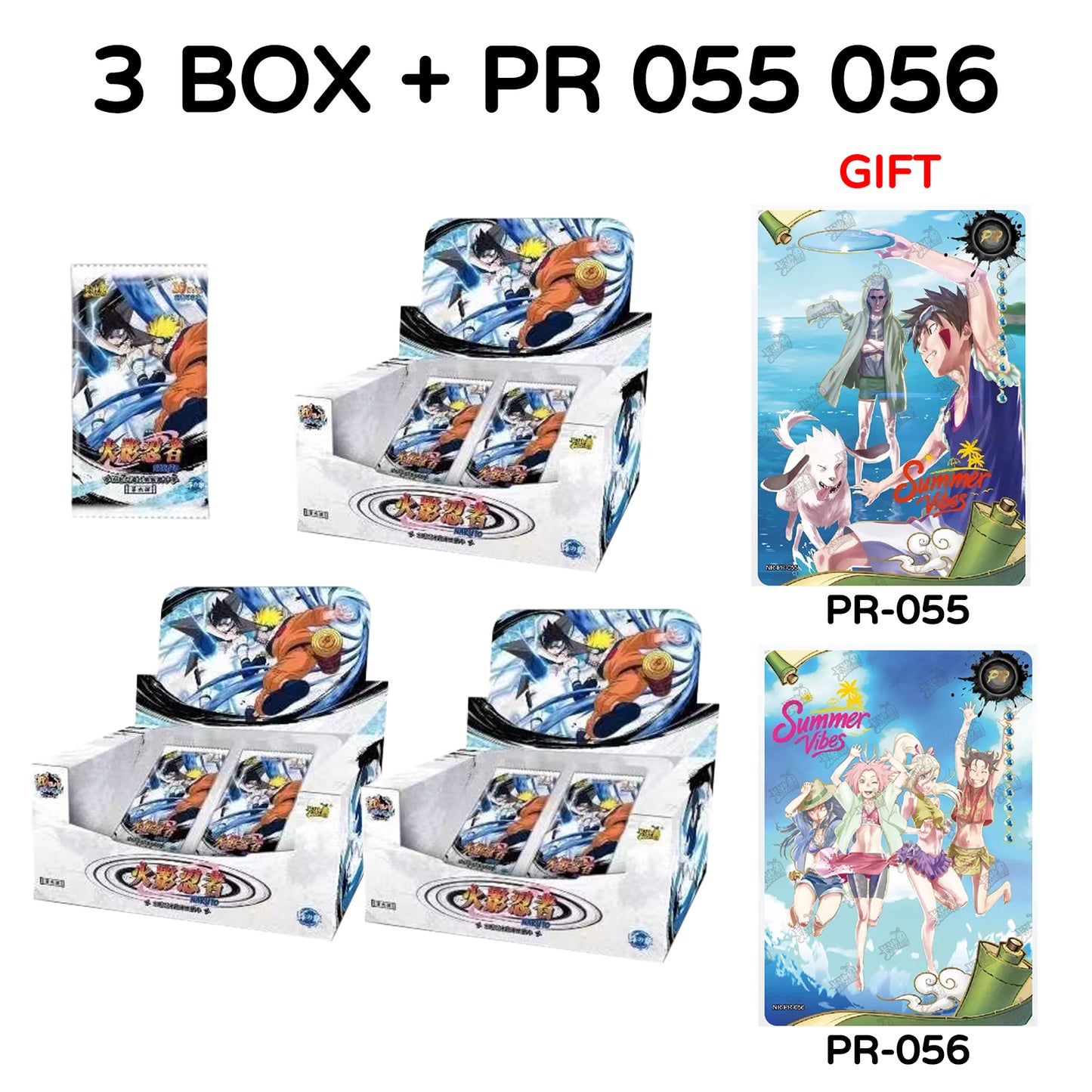 Display - Kayou Naruto Cards Booster Box Display Serials - TCG Naruto Cardgame