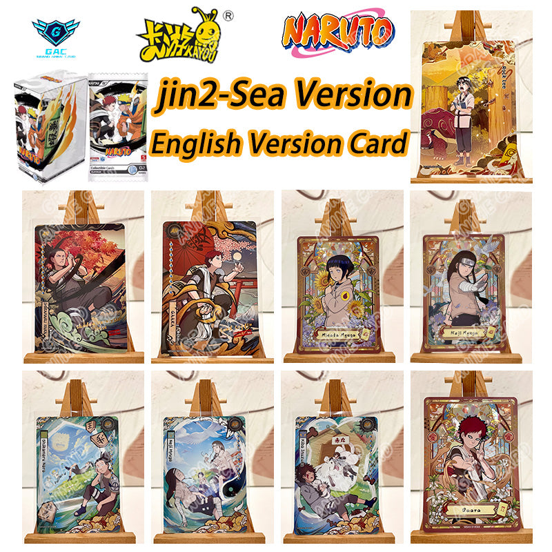 English‑Version Kayou Naruto Card Non-Grade T4W7 Series Single Card