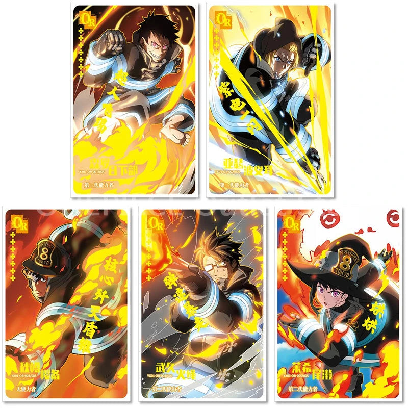 KAYOU Original Fire Force Booster Card Box Anime Character Full Set LGR Wu  Zhenhun Rare Card Game Toy Card Children's Gift - AliExpress