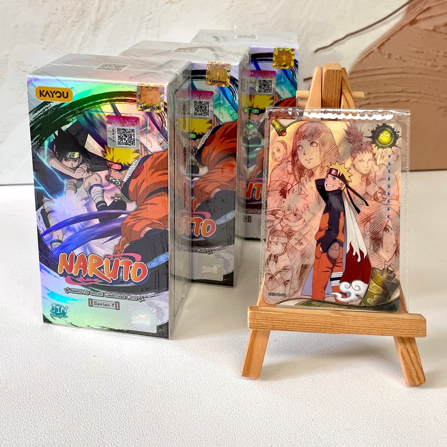 Display-Kayou Naruto Card English Version Original Box Serial