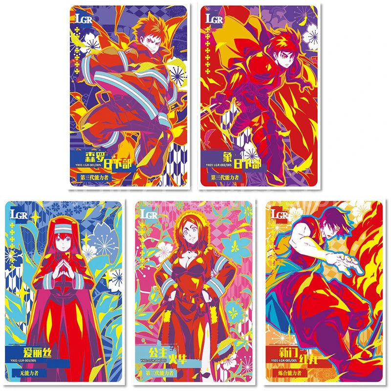 KAYOU Original Fire Force Booster Card Box Anime Character Full Set LGR Wu  Zhenhun Rare Card Game Toy Card Children's Gift - AliExpress