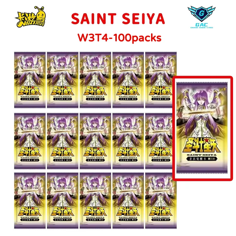Kayou Saint Seiya Display Booster Box W1T4 W2T4 W3T4