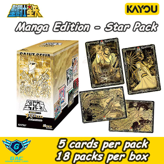 Kayou Saint Seiya Display Booster Box W1T4 W2T4 W3T4
