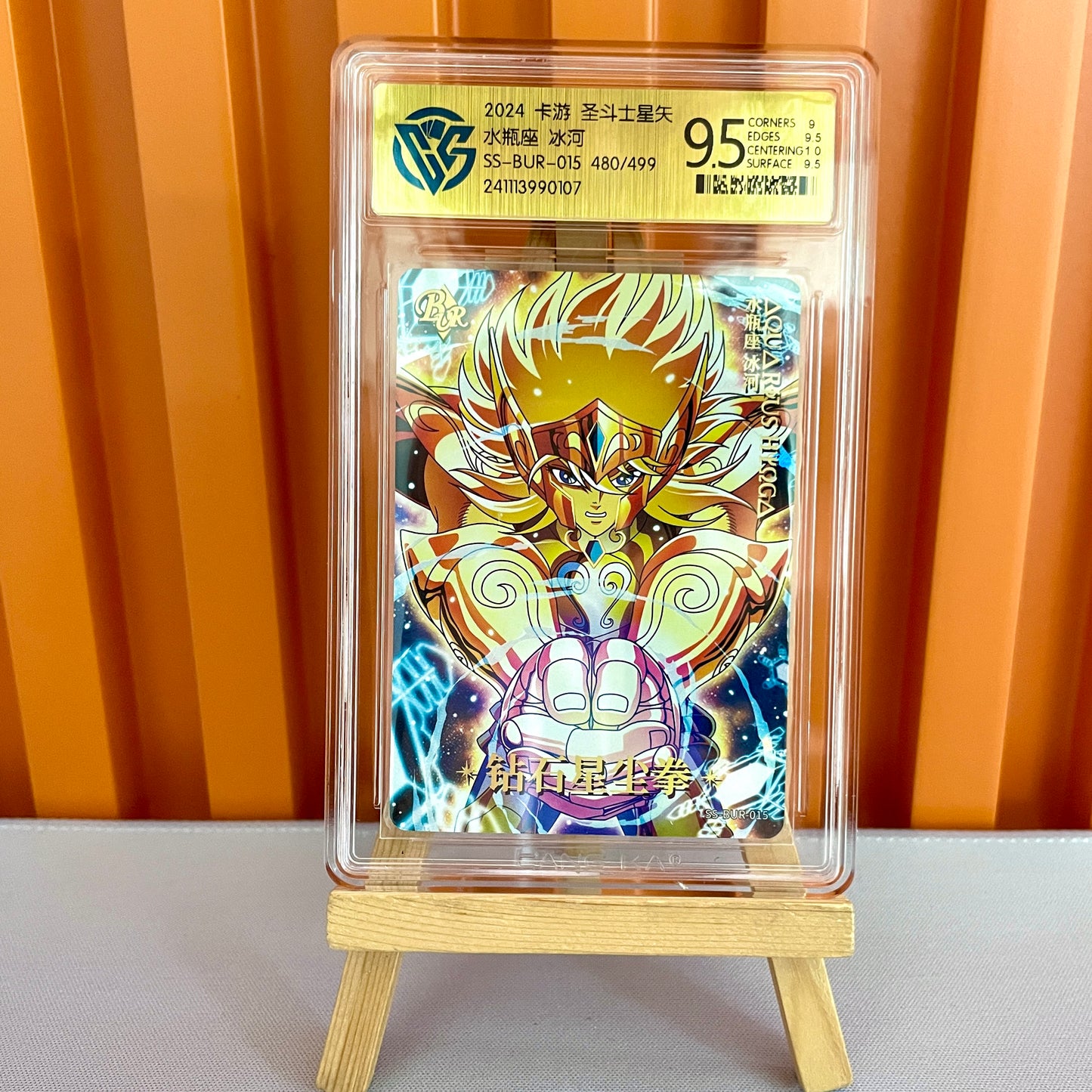 Graded - Saint Seiya 10★ CCG Rating Card&Set