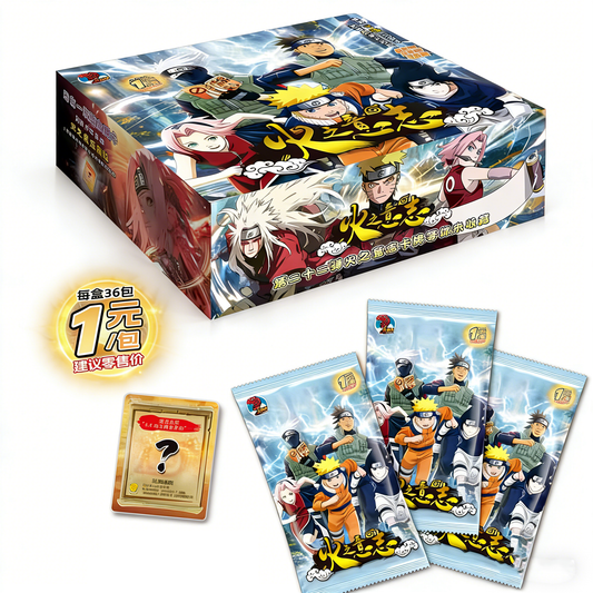 Little Dinosaur & Card Kingdom NARUTO Card Booster Box