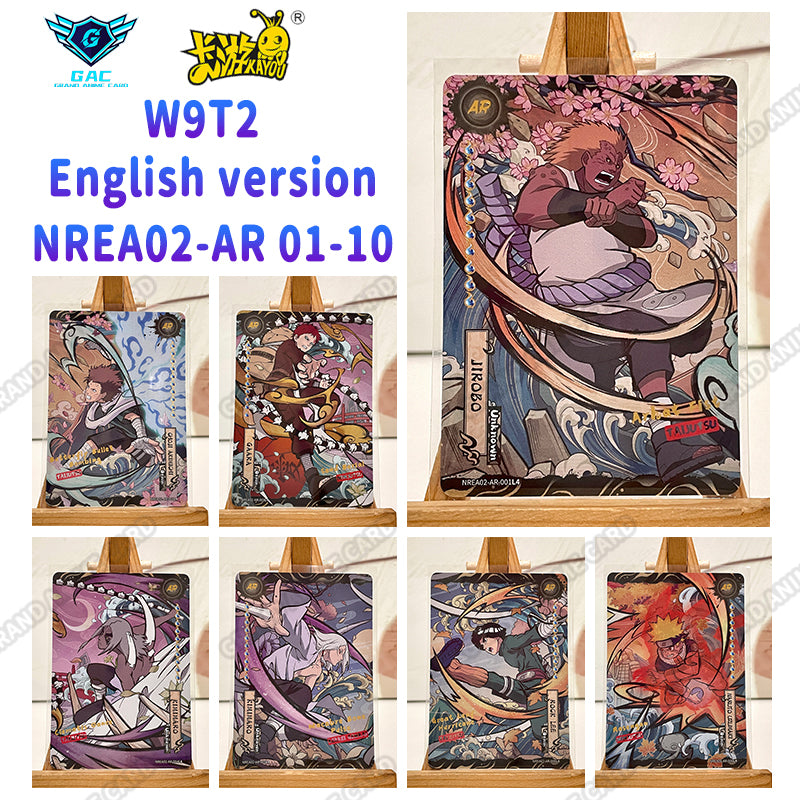 T2W9 English‑Version Kayou Naruto Single Card & Set