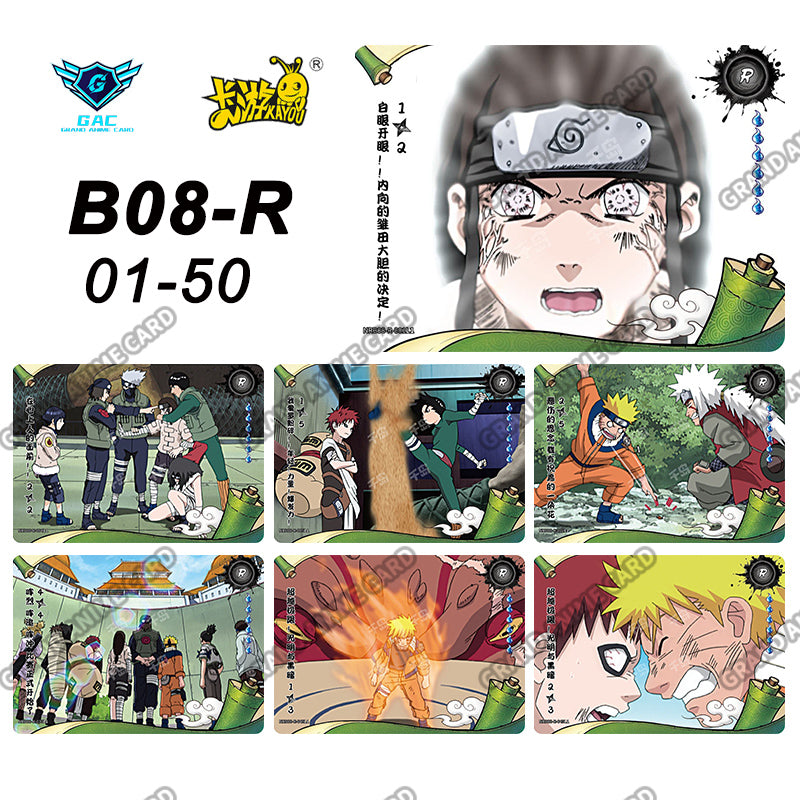 Set - Kayou Naruto Card Full Series BP/NR/CR/MR/GP/SP/OR/UR/SSR/TGR/TR...All Set