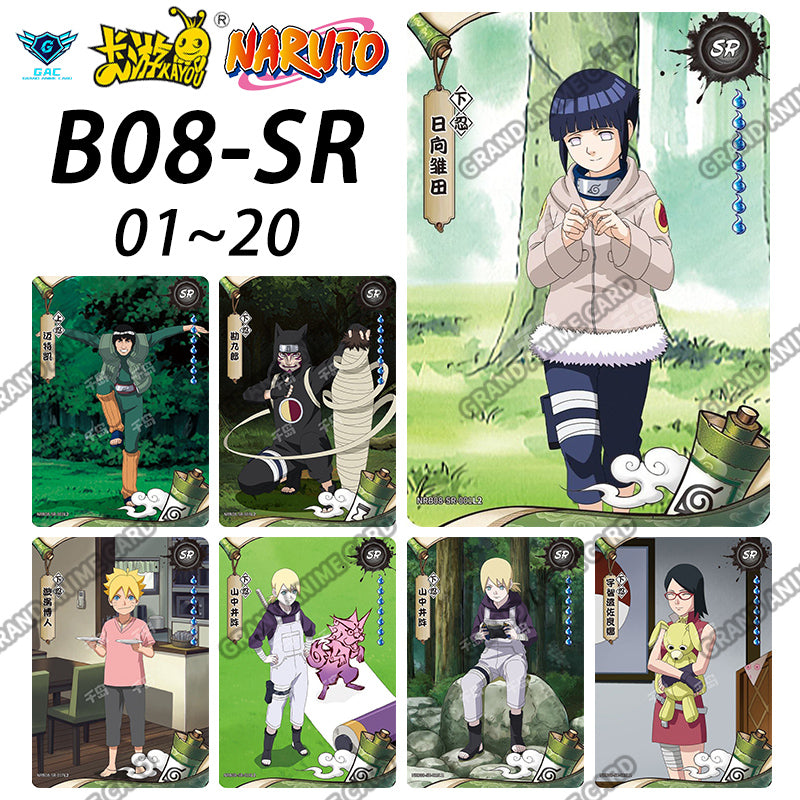 Set - Kayou Naruto Card Full Series BP/NR/CR/MR/GP/SP/OR/UR/SSR/TGR/TR...All Set