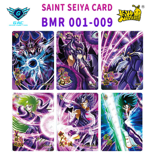 BMR - Kayou Saint Seiya Card BMR Serial BMR 001-009 Limited Edition