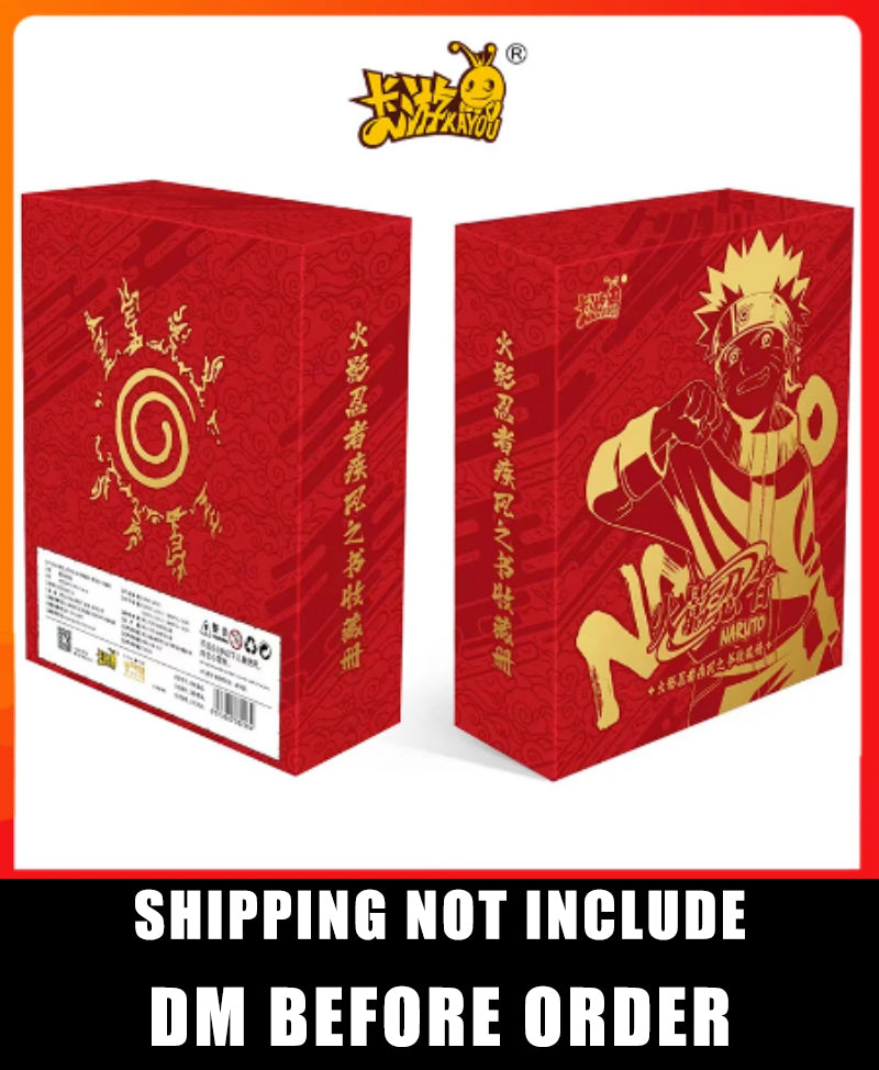 Naruto Original Seal Master Case - Shipping Not Include - Contact Me Direct