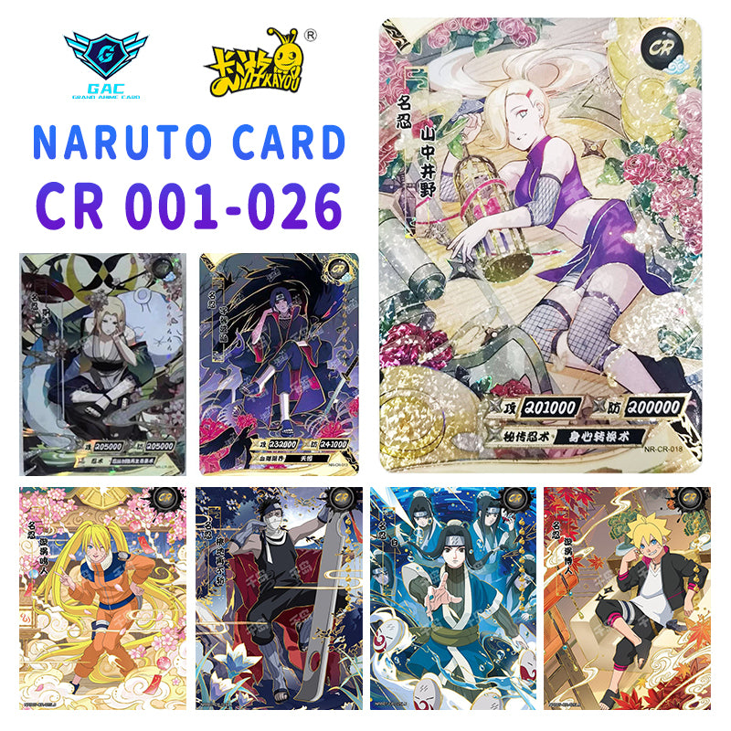 CR - Kayou Naruto Card Non-Grade CR Series CR001-CR026