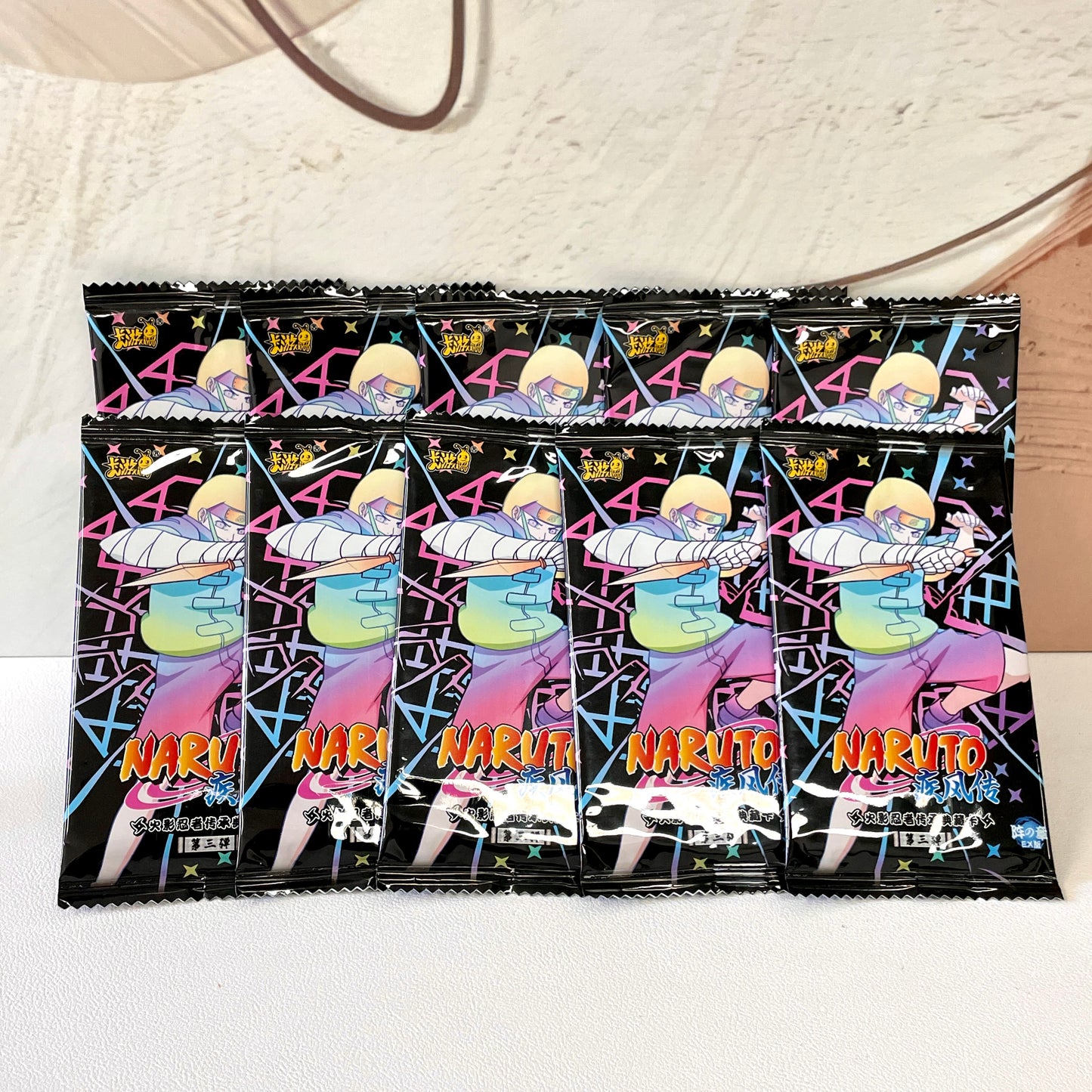 Kayou Naruto Cards EX Pack Serials