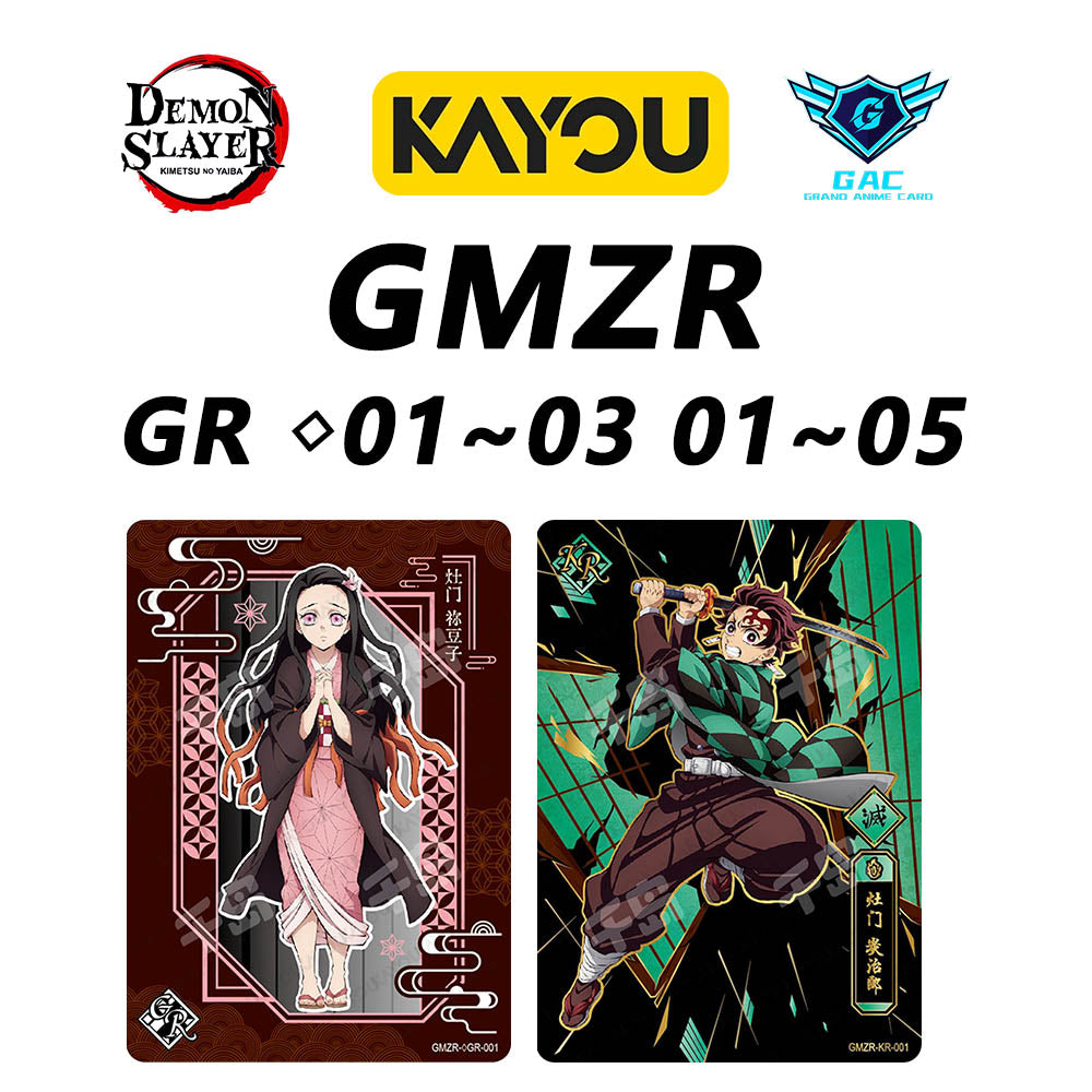 Gr Card Single-Kayou Demon Slayer GR Card – GRAND ANIME CARD