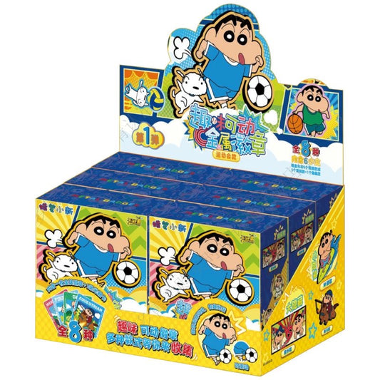 Badge-Kayou Crayon Shin-chan Metal Badge Box