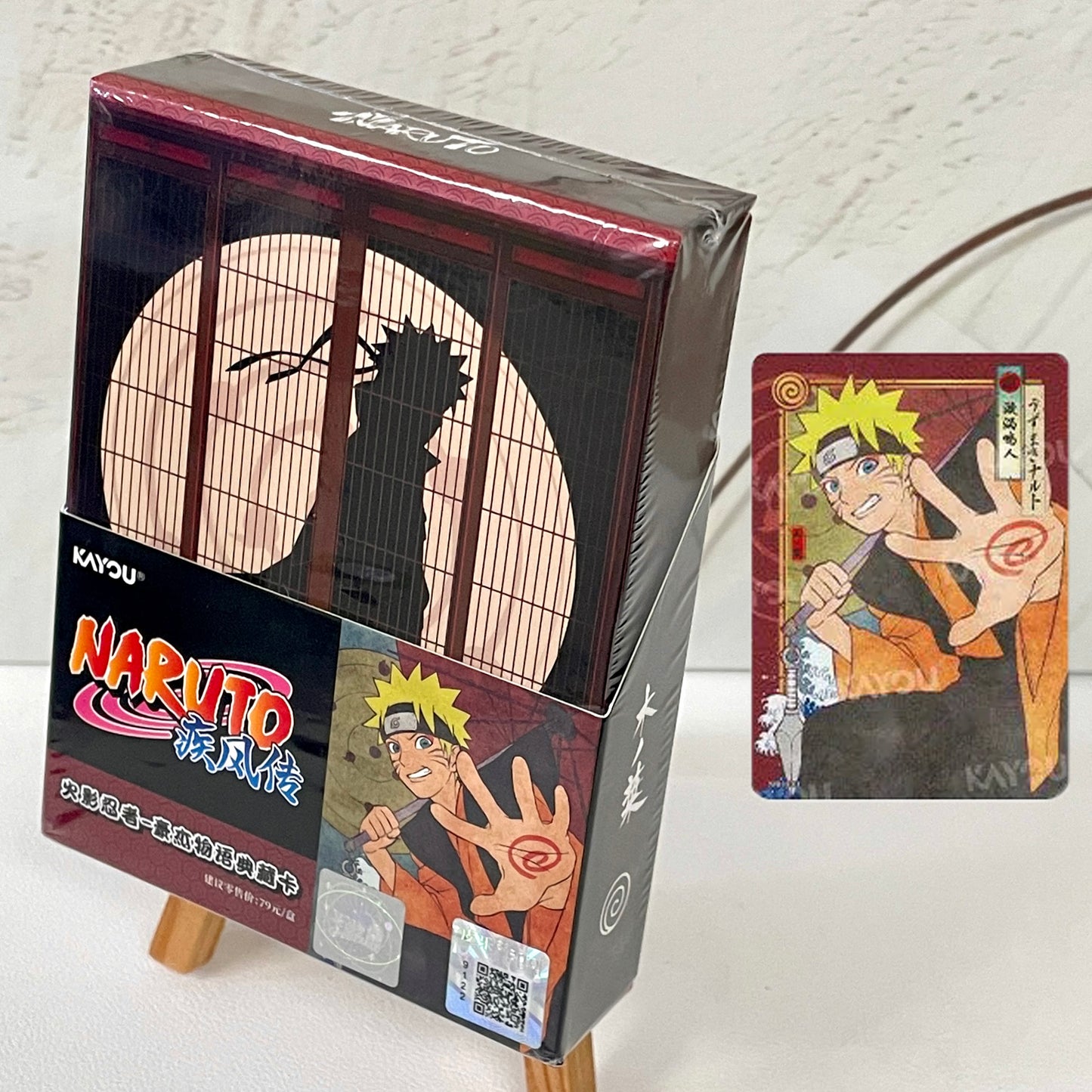 naruto tcg booster box Display-Kayou Naruto Card Original Gift Box Serial – GRAND ANIME CARD