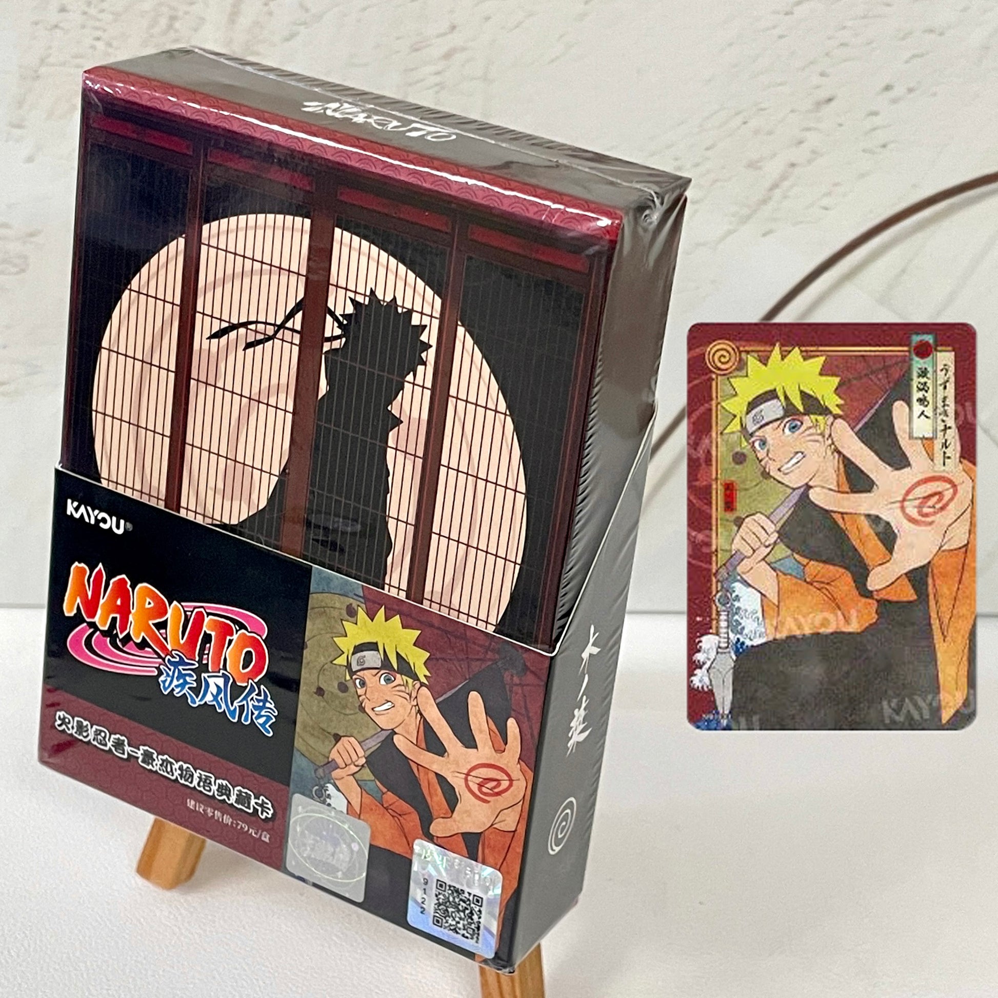 Display-Kayou Naruto Card Original Gift Box Serial GRAND ANIME CARD Display-Kayou Naruto Card Original Gift Box Serial GRAND ANIME CARD