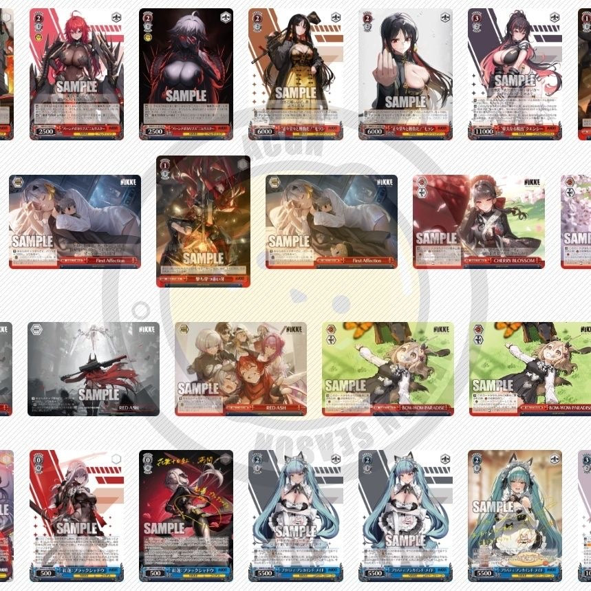 Nikke Cards Rapi Booster-WS NIKKE:The Goddess of Victory Card Booster Box – GRAND ANIME CARD